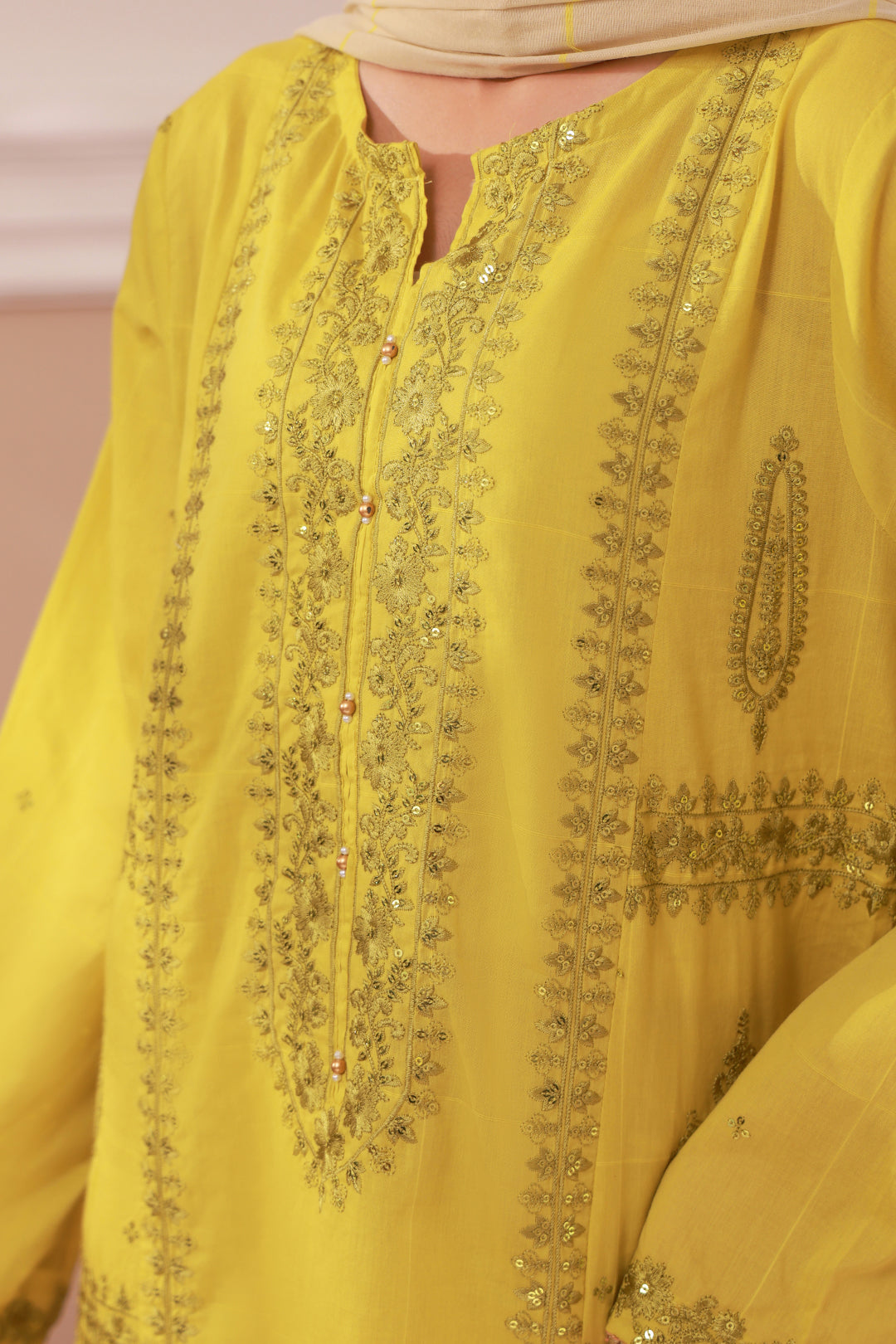 Zellbury | Summer Pret | Embroidered Kurta Dupatta Trouser - 1963 - House Of Hania