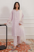 Zellbury | Summer Pret | Embroidered Kurta Dupatta Trouser - 2000 - House Of Hania