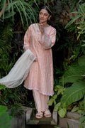 Zellbury | Summer Pret | Embroidered Kurta Dupatta Trouser - 2001 - House Of Hania