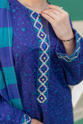 Zellbury | Summer Pret | Embroidered Kurta Dupatta Trouser - 2004 - House Of Hania