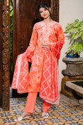 Zellbury | Summer Pret | Embroidered Kurta Dupatta Trouser - 2115 - House Of Hania