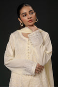 Zellbury | Summer Pret | Embroidered Kurta Dupatta Trouser - 3332 - House Of Hania