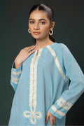 Zellbury | Summer Pret | Embroidered Kurta Trouser - 0977 - House Of Hania
