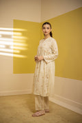 Zellbury | Summer Pret | Embroidered Kurta Trouser - 1527 - House Of Hania