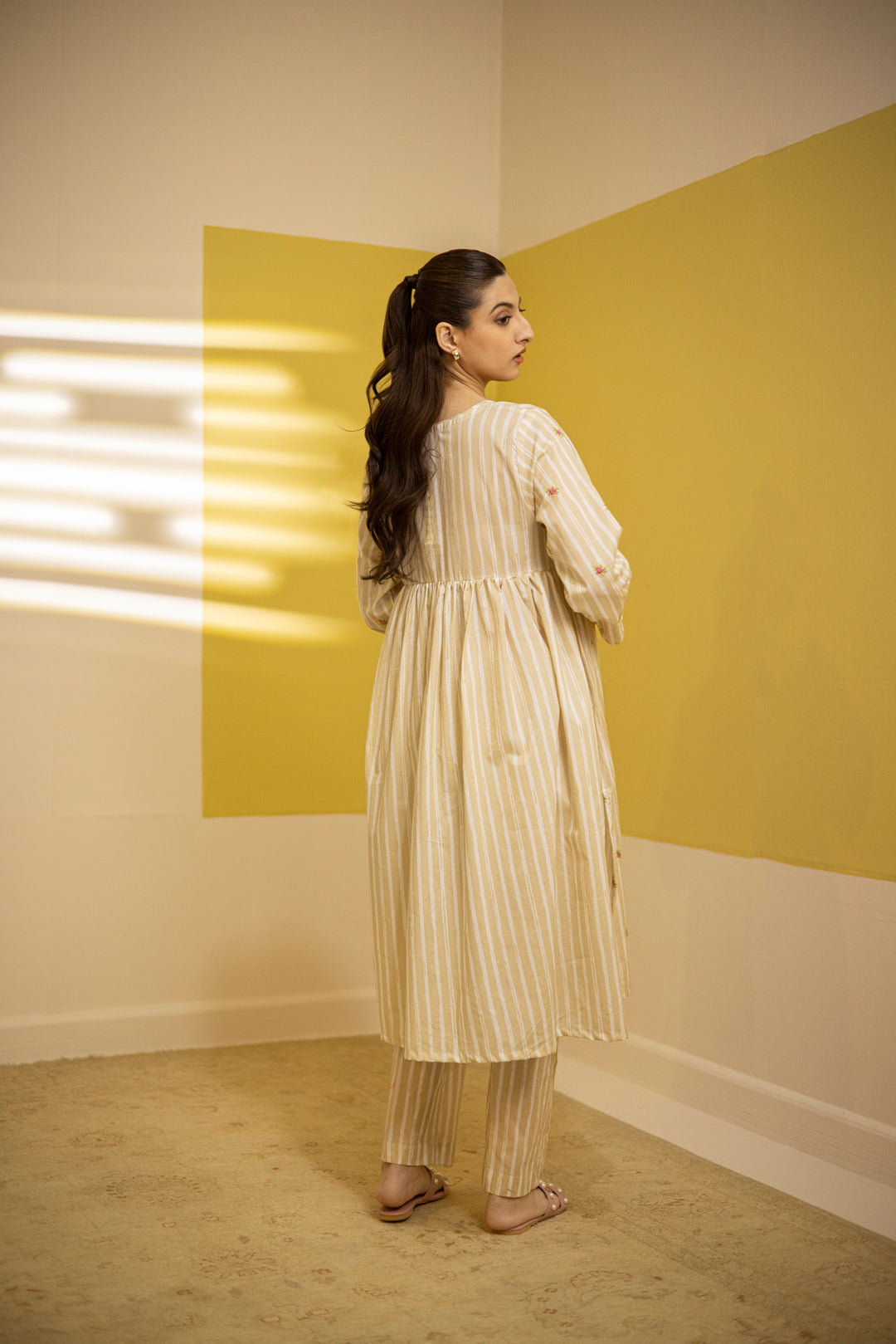 Zellbury | Summer Pret | Embroidered Kurta Trouser - 1527 - House Of Hania