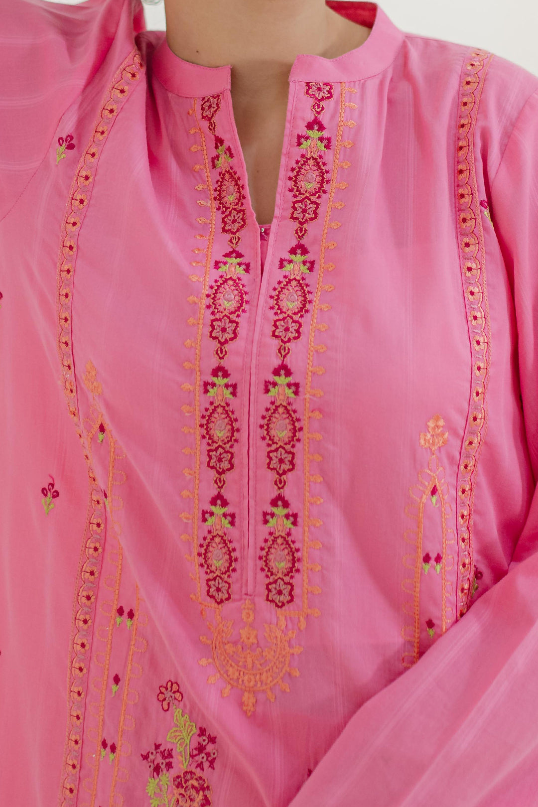 Zellbury | Summer Pret | Embroidered Kurta Trouser - 1734 - House Of Hania