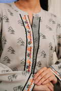 Zellbury | Summer Pret | Embroidered Kurta Trouser - 1769 - House Of Hania