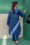 Zellbury | Summer Pret | Embroidered Kurta Trouser - 1932 - House Of Hania