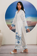 Zellbury | Summer Pret | Embroidered Kurta Trouser - 1984 - House Of Hania