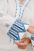 Zellbury | Summer Pret | Embroidered Kurta Trouser - 1984 - House Of Hania