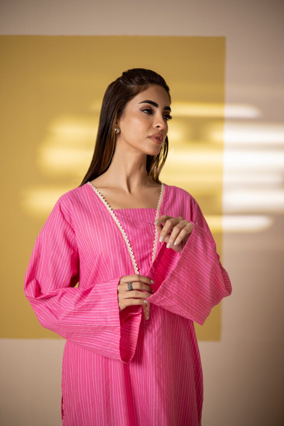 Zellbury | Summer Pret | Embroidered Kurta Trouser - 2094 - House Of Hania
