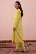 Zellbury | Summer Pret | Embroidered Kurta Trouser - 2882 - House Of Hania