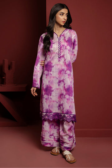 Zellbury | Summer Pret | Embroidered Kurta Trouser - 2900 - House Of Hania