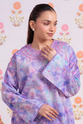 Zellbury | Summer Pret | Embroidered Kurta Trouser - 3000 - House Of Hania