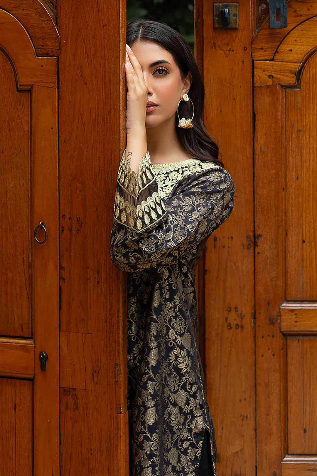 Zellbury | Summer Pret | Embroidered Kurta Trouser - 3265 - House Of Hania