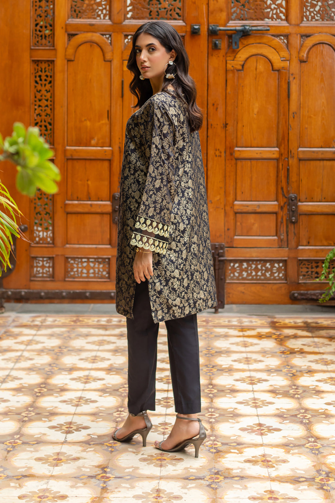 Zellbury | Summer Pret | Embroidered Kurta Trouser - 3265 - House Of Hania