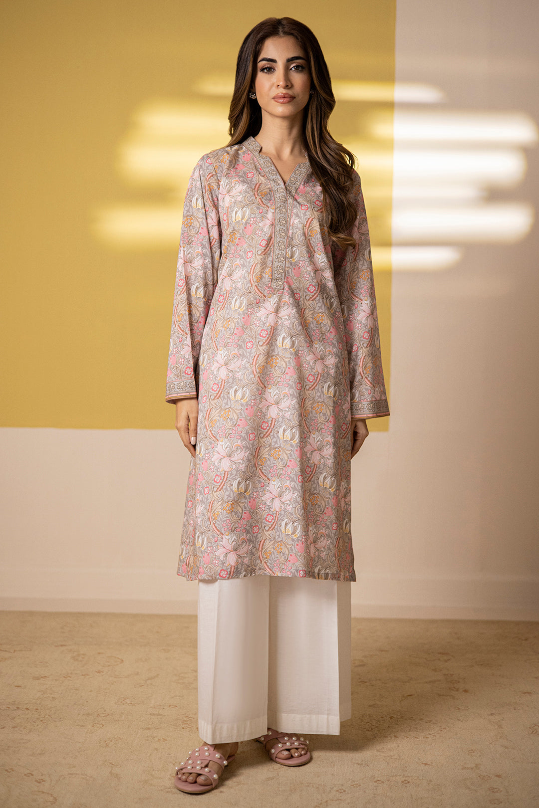 Zellbury | Summer Pret | Kurta - 1404 - House Of Hania