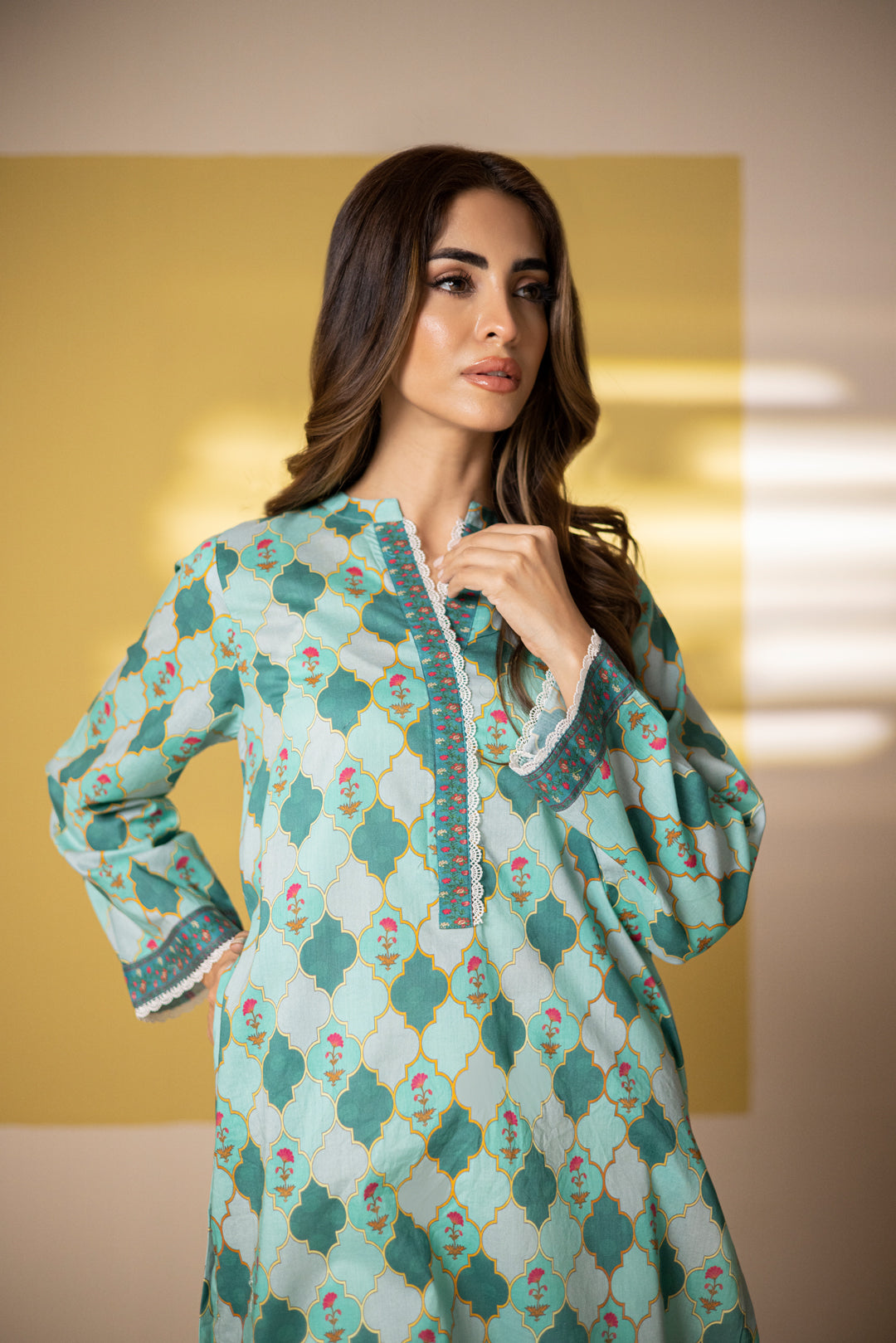 Zellbury | Summer Pret | Kurta - 1524 - House Of Hania