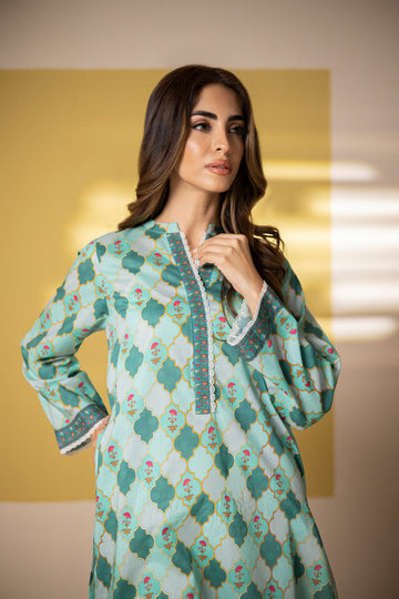 Zellbury | Summer Pret | Kurta - 1524 - House Of Hania