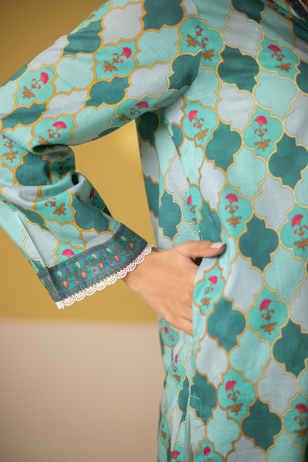 Zellbury | Summer Pret | Kurta - 1524 - House Of Hania
