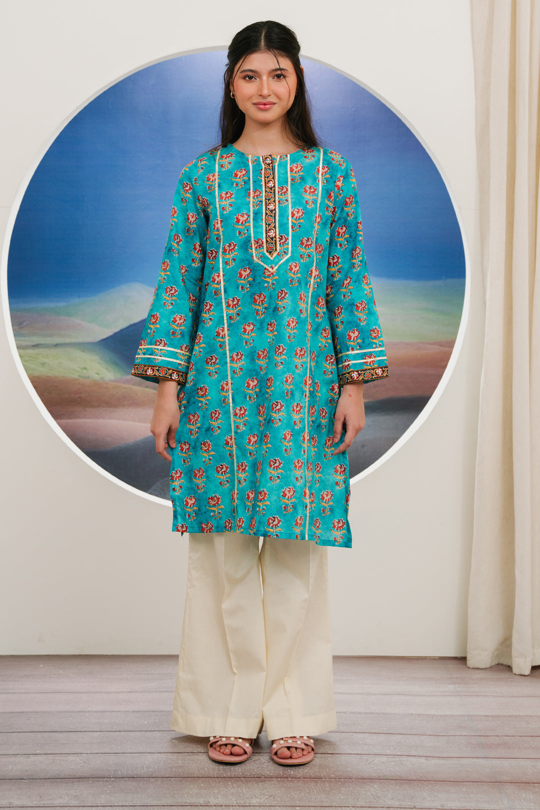 Zellbury | Summer Pret | Kurta - 1840 - House Of Hania