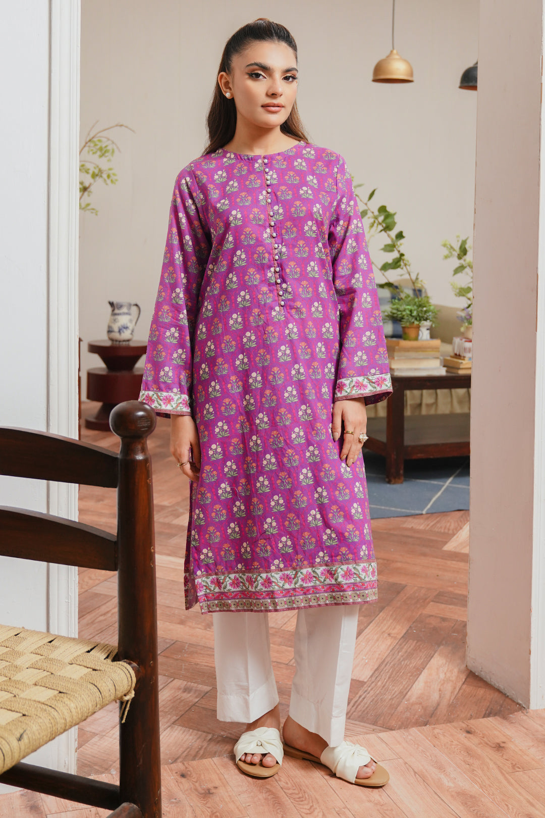 Zellbury | Summer Pret | Kurta - 2034 - House Of Hania