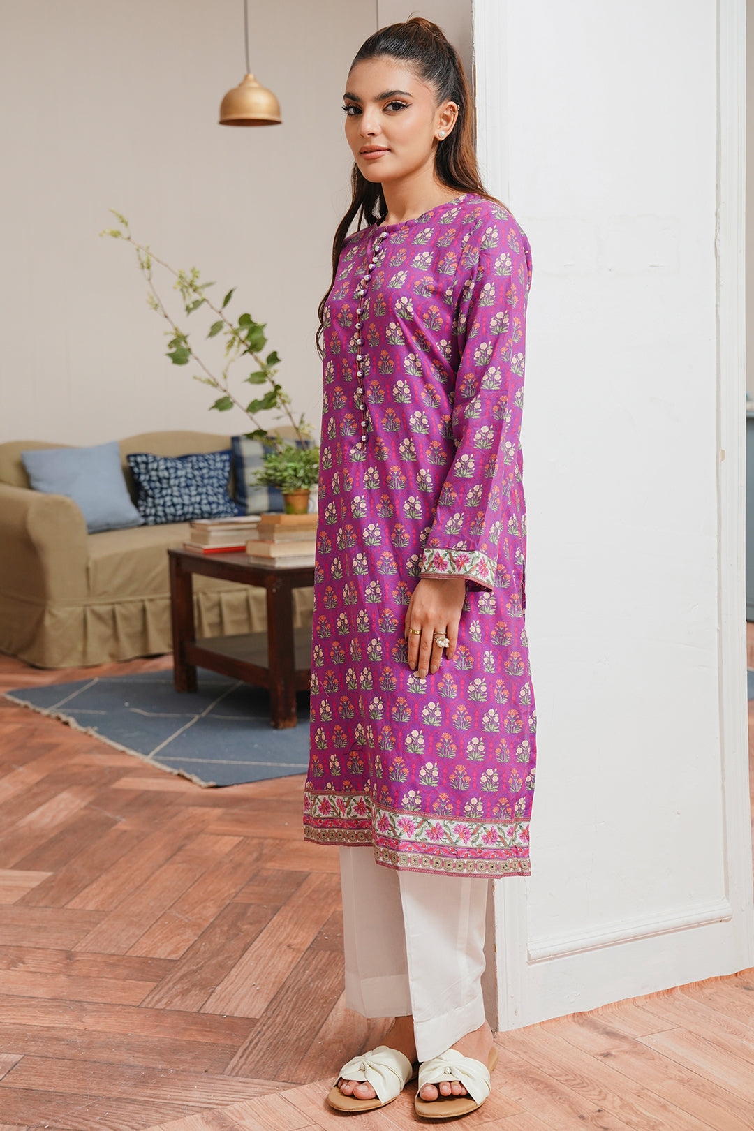 Zellbury | Summer Pret | Kurta - 2034 - House Of Hania