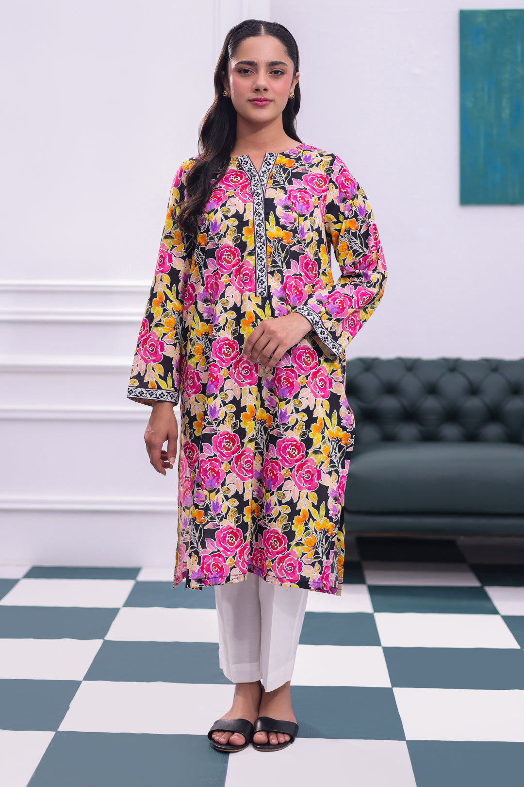 Zellbury | Summer Pret | Kurta - 2791 - House Of Hania