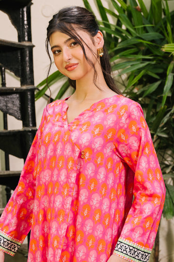 Zellbury | Summer Pret | Kurta - 2796 - House Of Hania