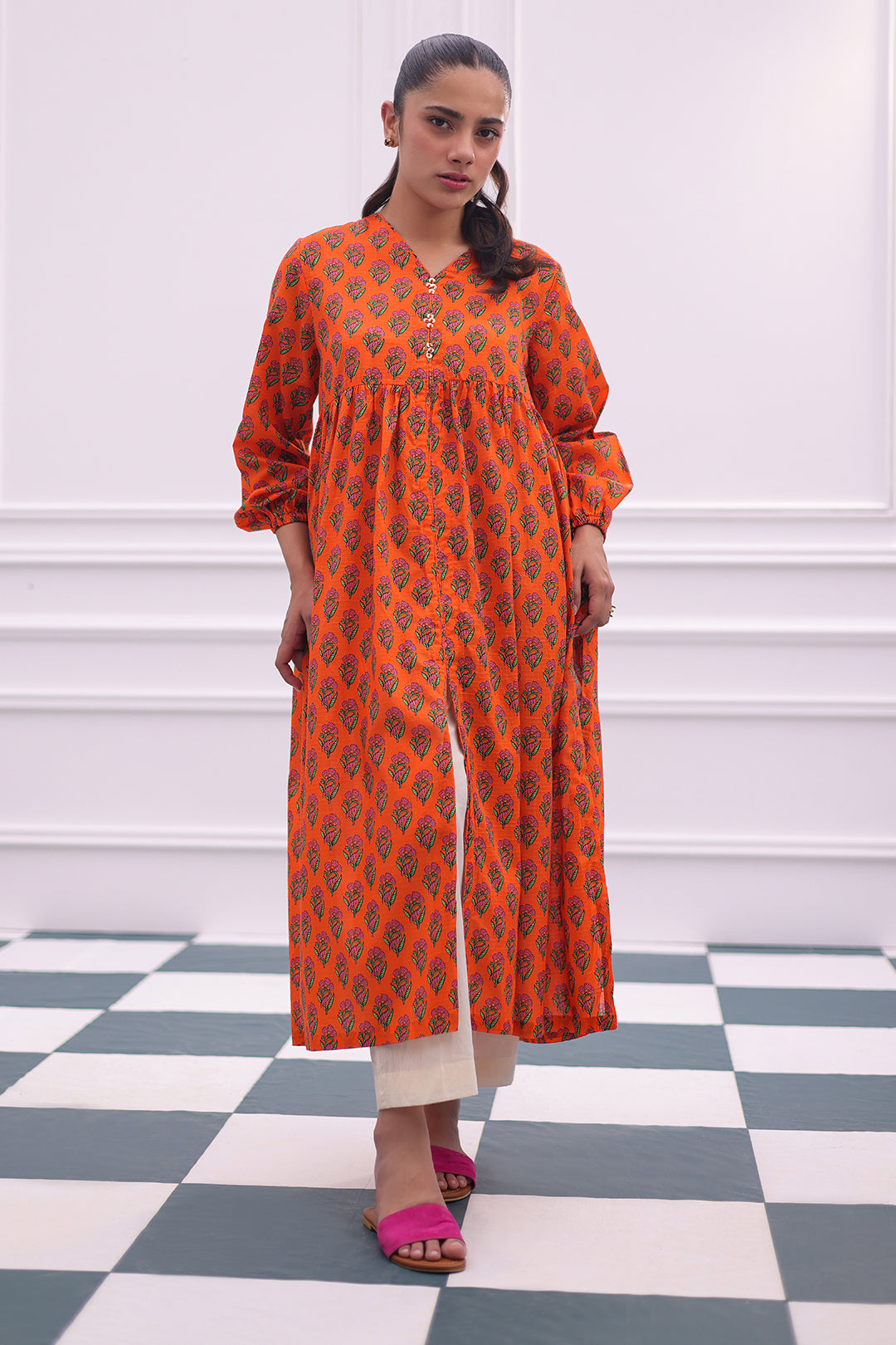 Zellbury | Summer Pret | Kurta - 2803 - House Of Hania