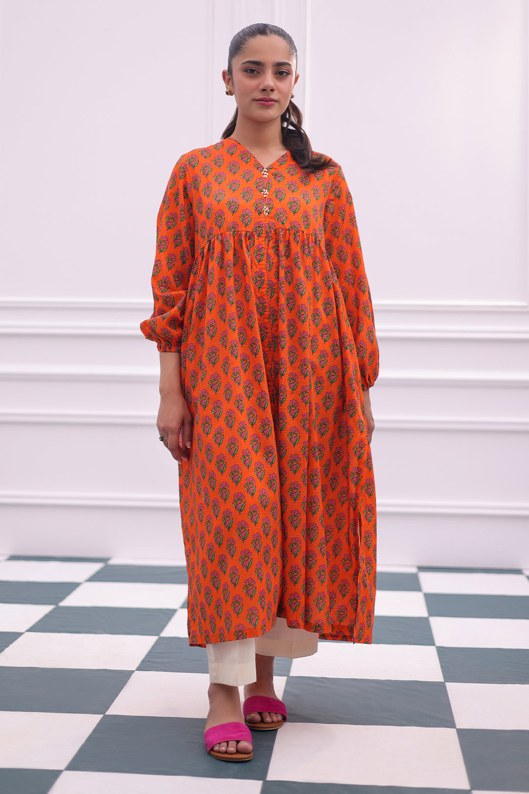 Zellbury | Summer Pret | Kurta - 2803 - House Of Hania