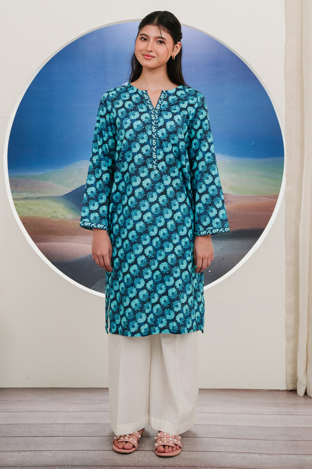 Zellbury | Summer Pret | Kurta - 2836 - House Of Hania