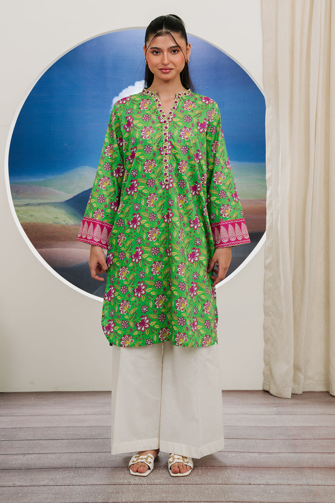 Zellbury | Summer Pret | Kurta - 2840 - House Of Hania
