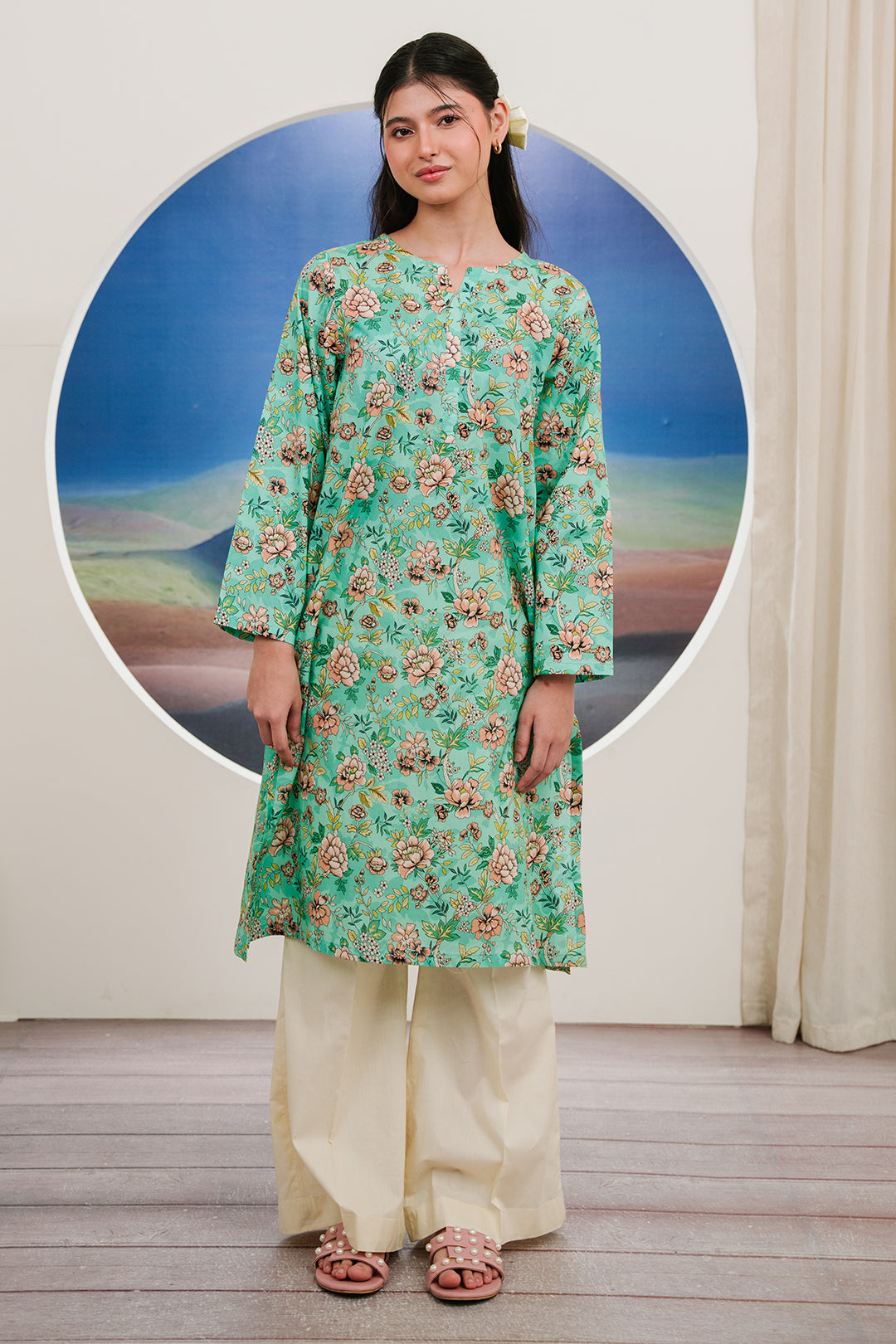 Zellbury | Summer Pret | Kurta - 2841 - House Of Hania