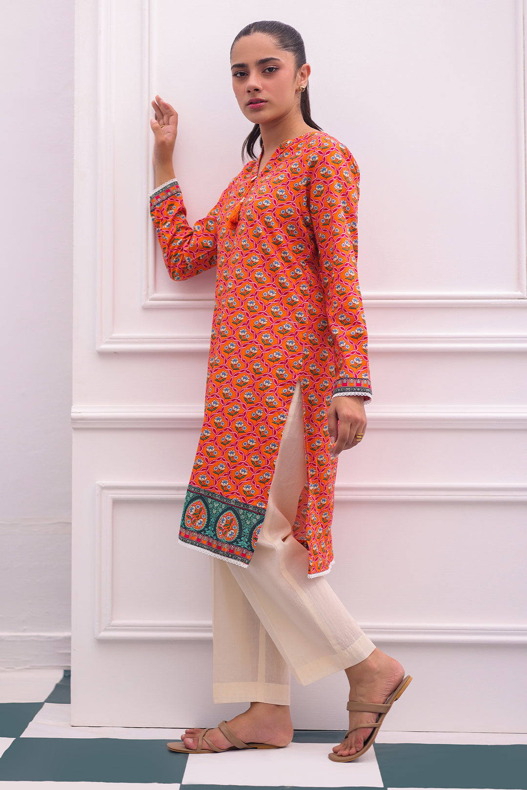 Zellbury | Summer Pret | Kurta - 2860 - House Of Hania