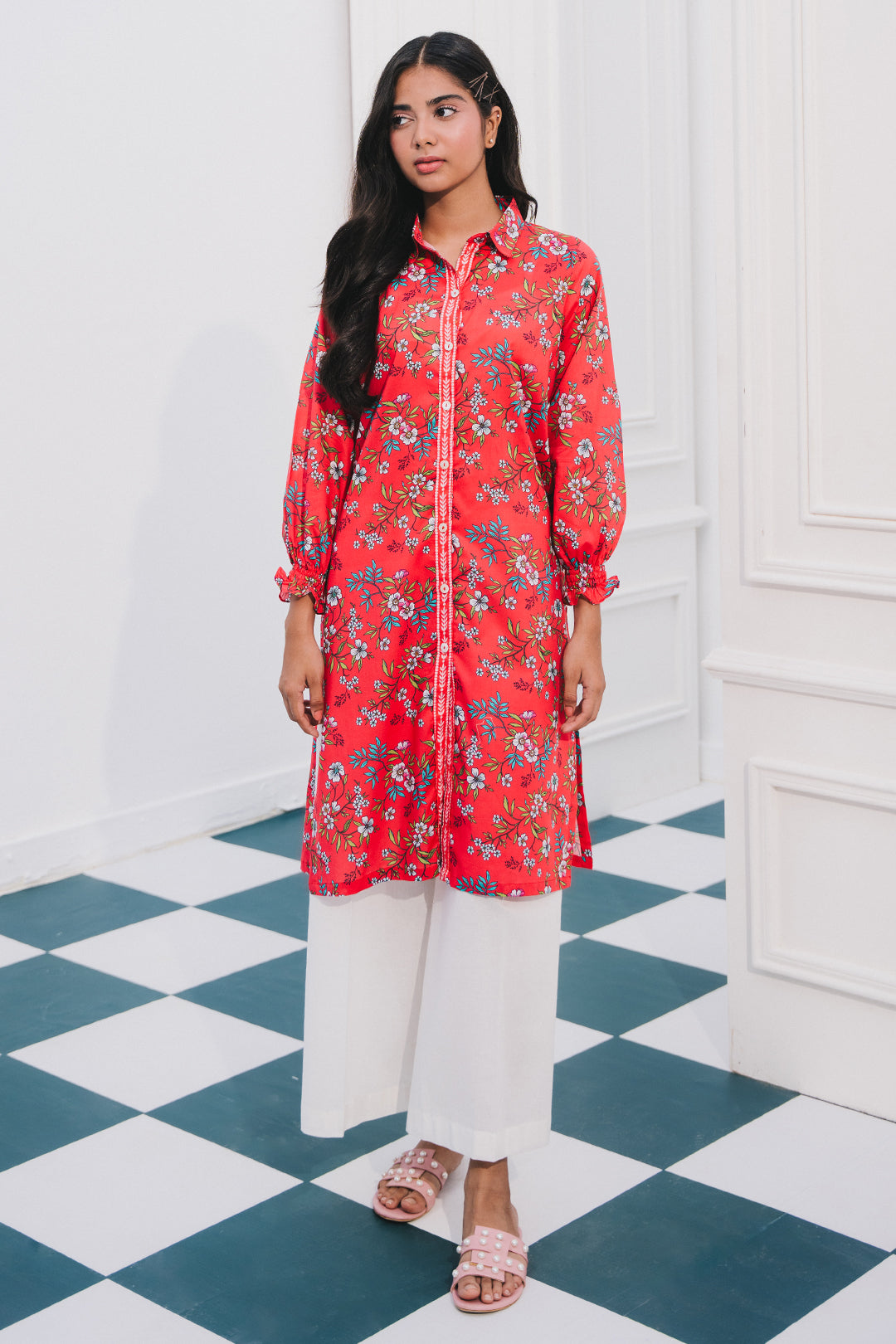 Zellbury | Summer Pret | Kurta - 2862 - House Of Hania