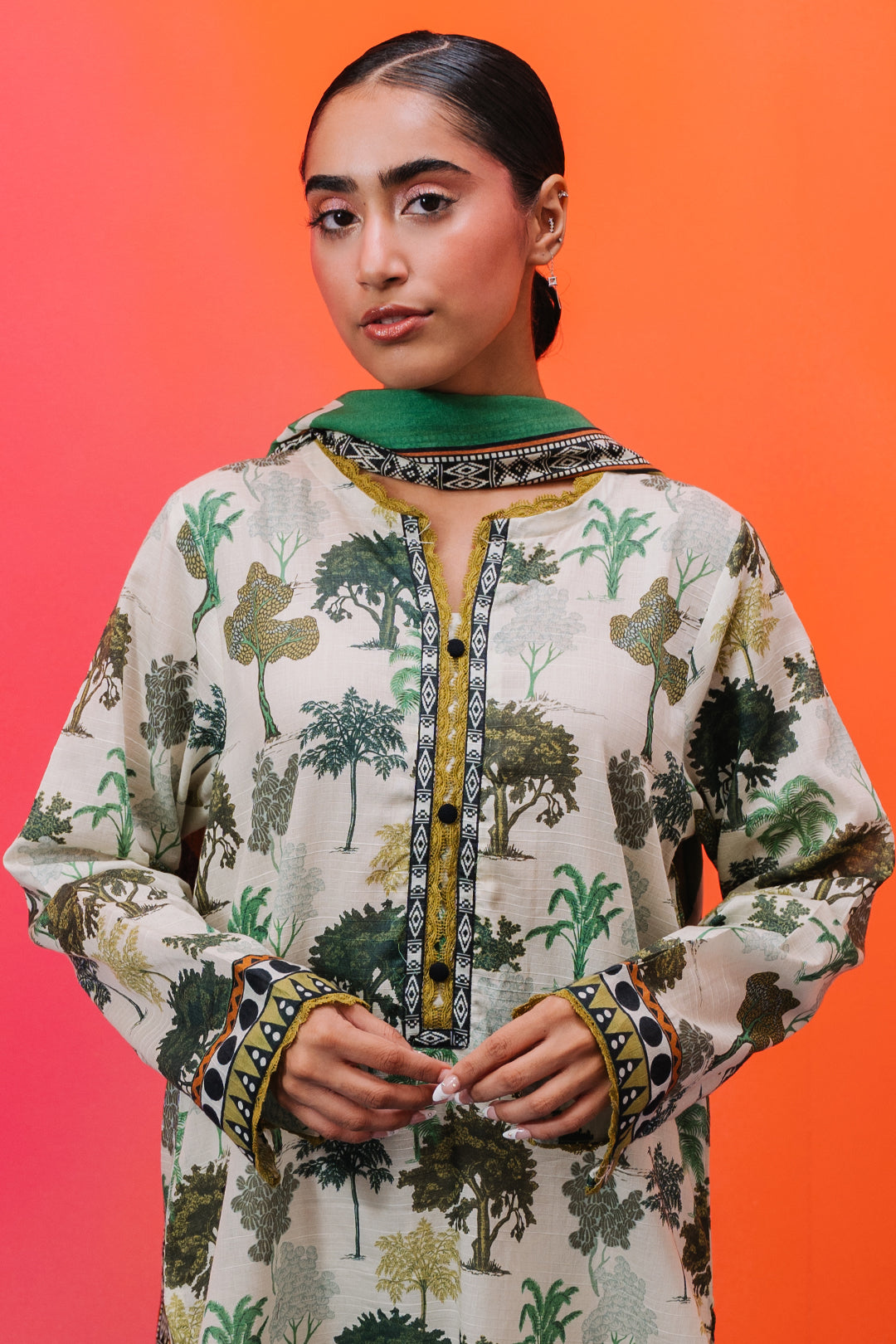 Zellbury | Summer Pret | Kurta Dupatta - 2062 - House Of Hania