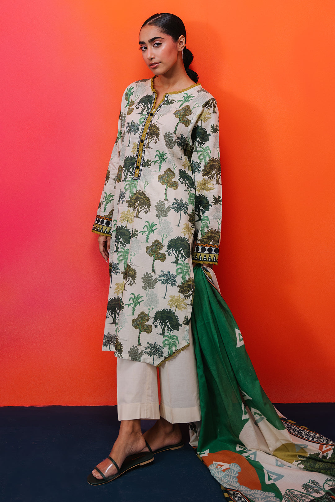 Zellbury | Summer Pret | Kurta Dupatta - 2062 - House Of Hania