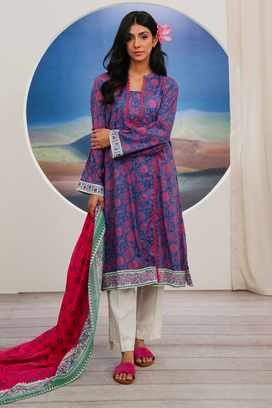 Zellbury | Summer Pret | Kurta Dupatta - 2068 - House Of Hania