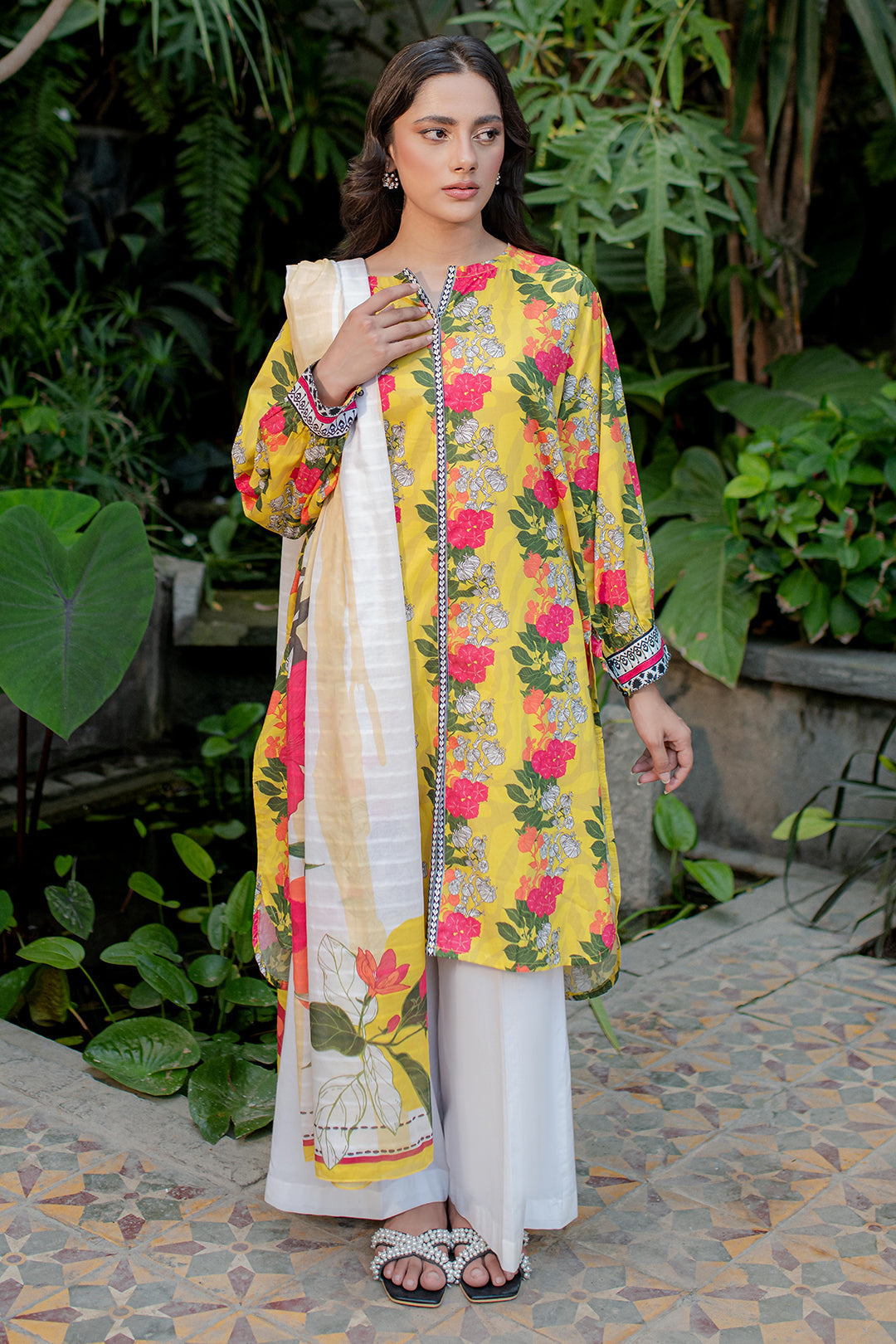 Zellbury | Summer Pret | Kurta Dupatta - 2870 - House Of Hania