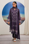 Zellbury | Summer Pret | Kurta Dupatta Trouser - 1102 - House Of Hania