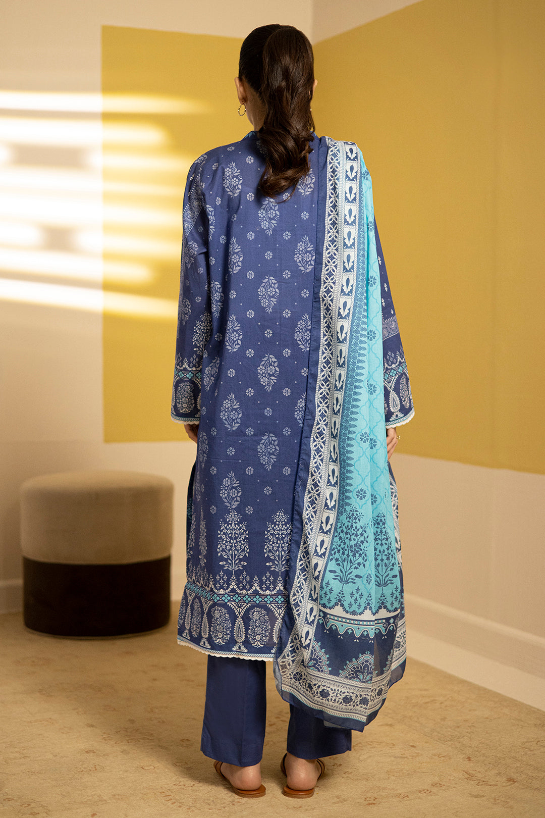 Zellbury | Summer Pret | Kurta Dupatta Trouser - 2102 - House Of Hania