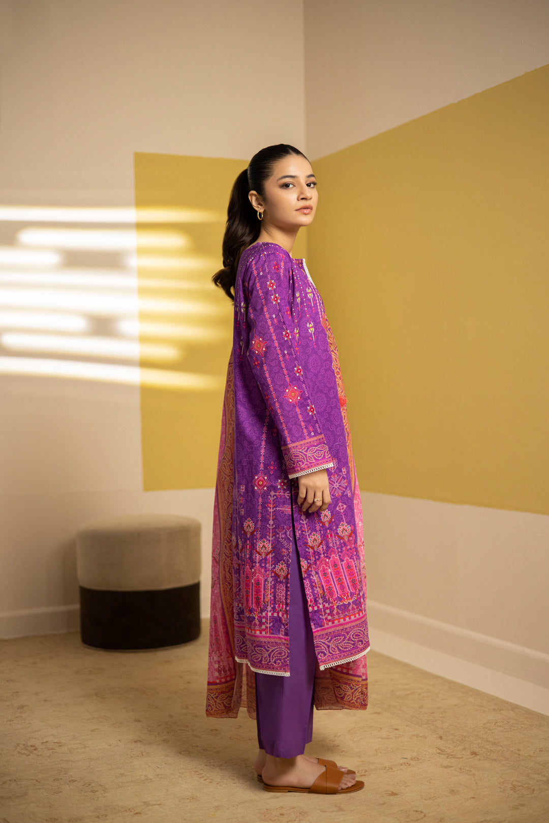 Zellbury | Summer Pret | Kurta Dupatta Trouser - 2110 - House Of Hania