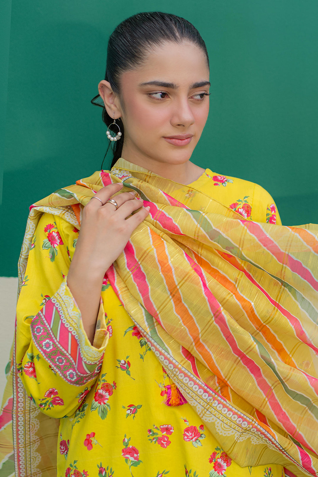 Zellbury | Summer Pret | Kurta Dupatta Trouser - 2111 - House Of Hania