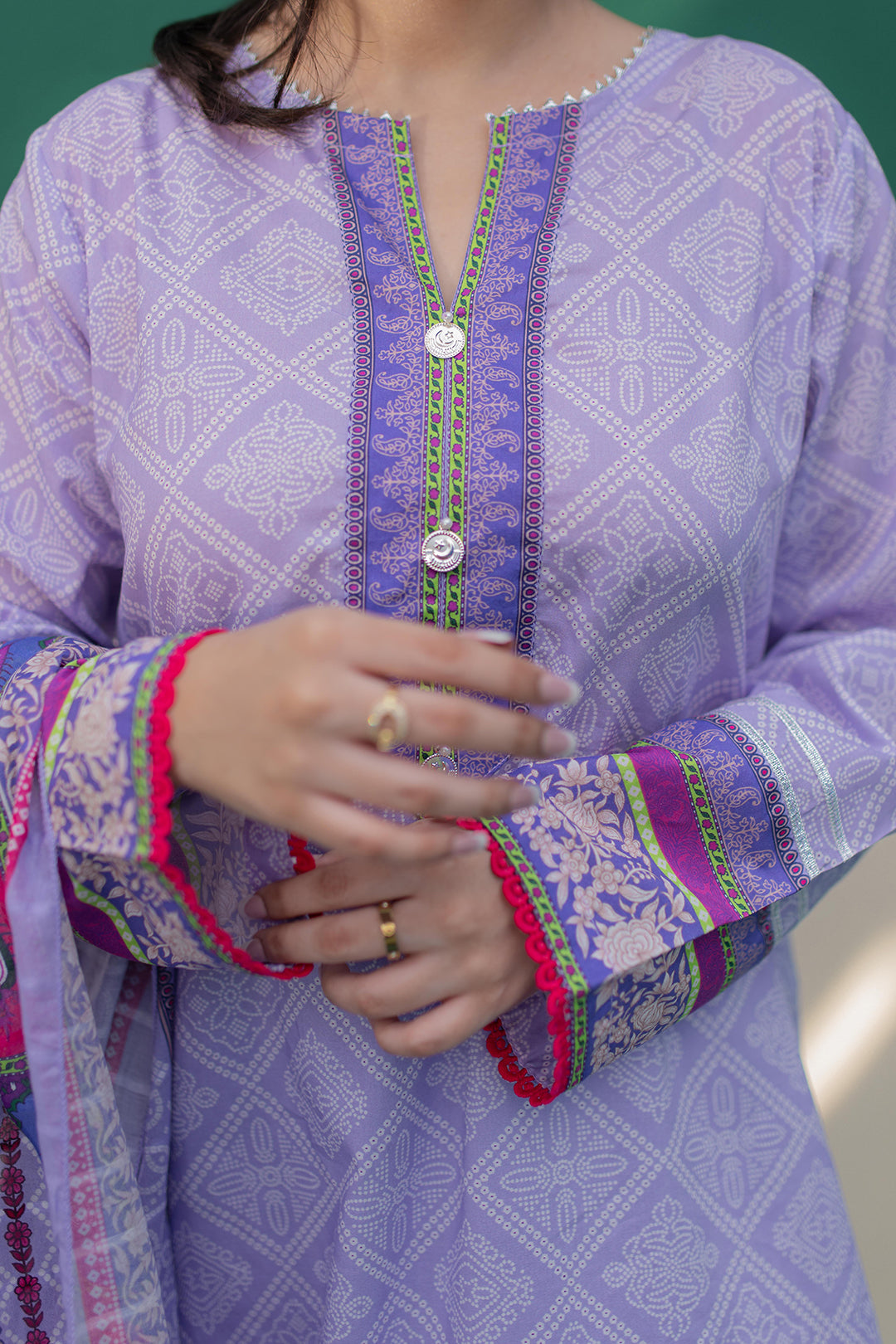 Zellbury | Summer Pret | Kurta Dupatta Trouser - 2828 - House Of Hania