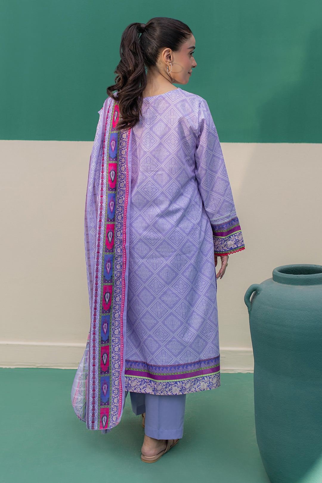 Zellbury | Summer Pret | Kurta Dupatta Trouser - 2828 - House Of Hania