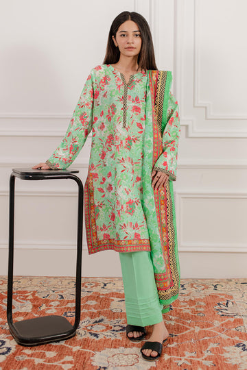 Zellbury | Summer Pret | Kurta Dupatta Trouser - 2829 - House Of Hania