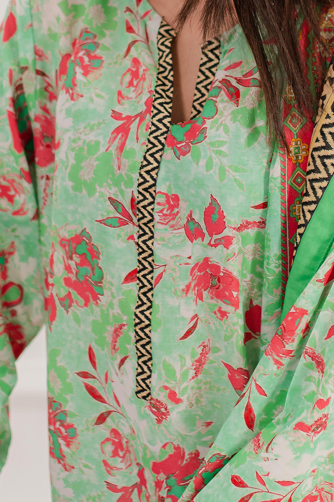 Zellbury | Summer Pret | Kurta Dupatta Trouser - 2829 - House Of Hania
