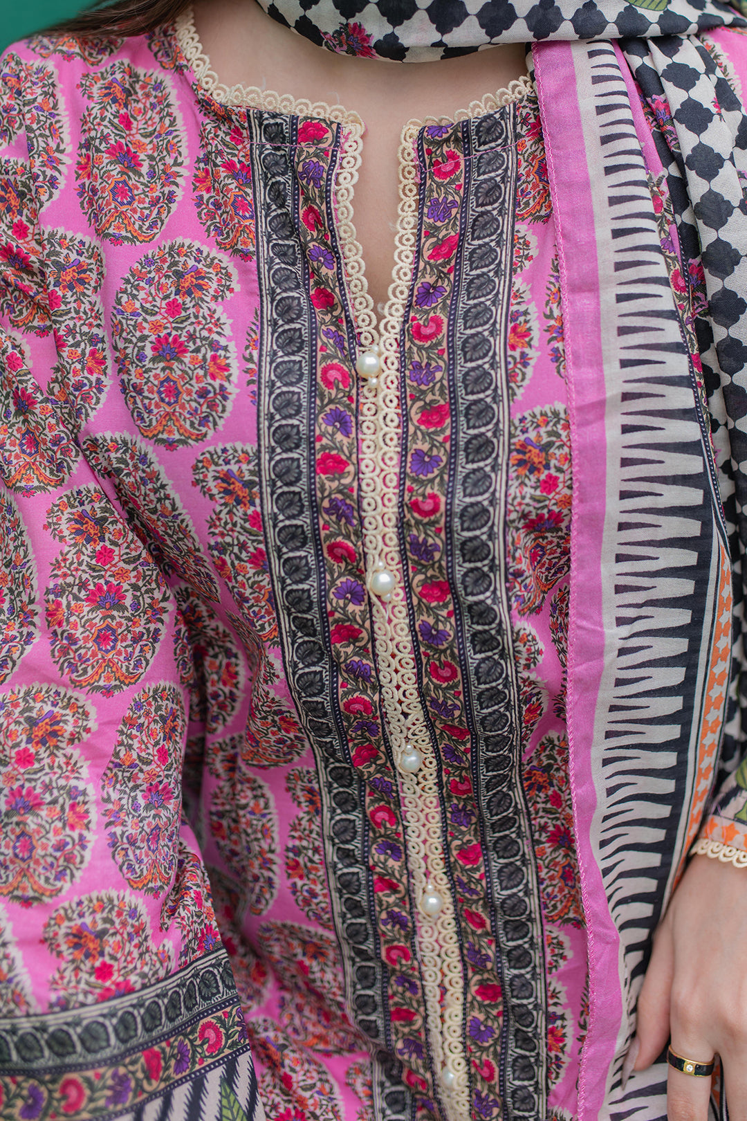 Zellbury | Summer Pret | Kurta Dupatta Trouser - 2830 - House Of Hania