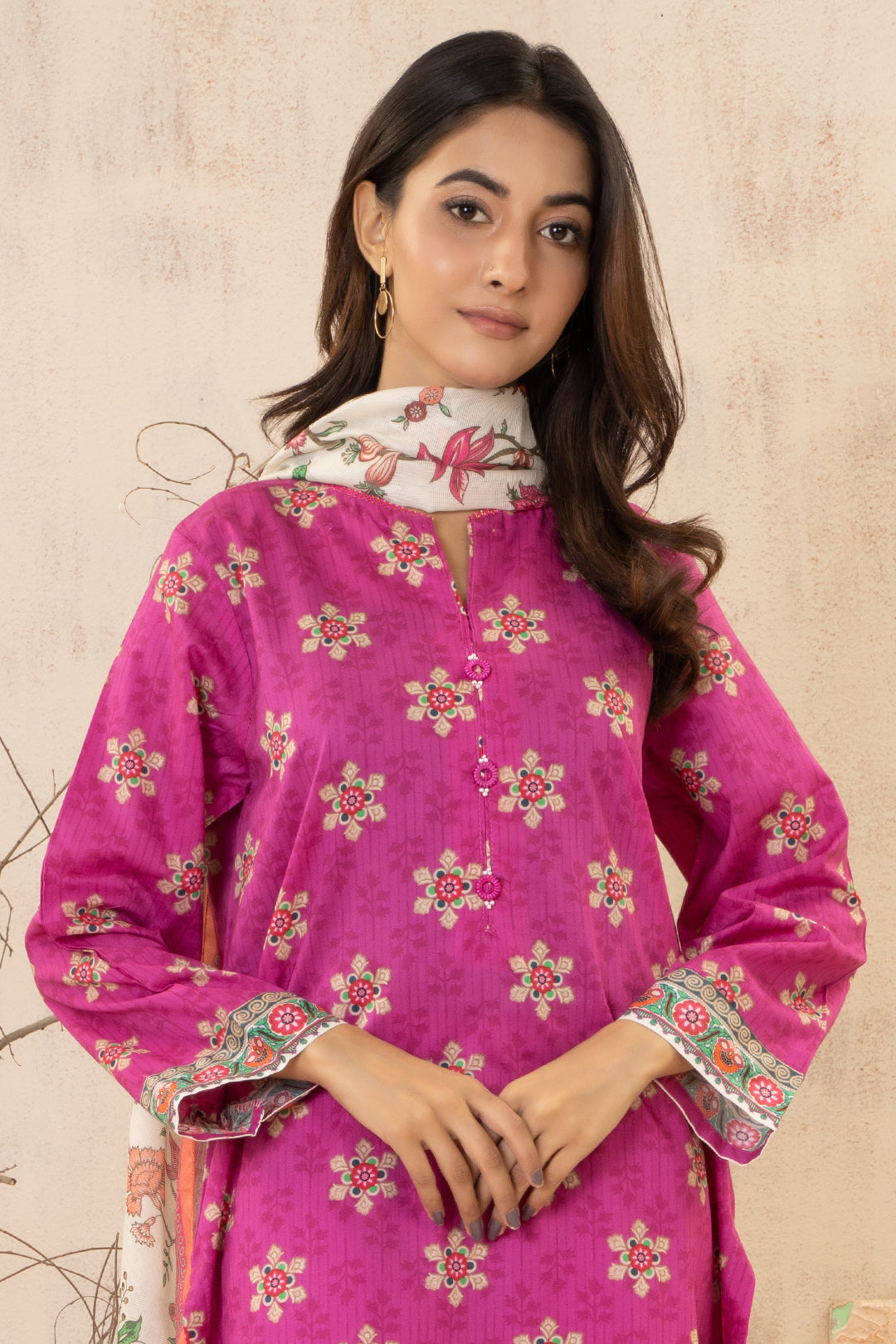 Zellbury | Summer Pret | Kurta Dupatta Trouser - 2858 - House Of Hania